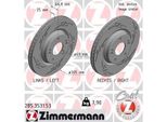 Zimmermann 285.3531.53 - Disco Freno Per I30 (Pd), Kona (Os), Tucson (Tl), Ceed (Cd), Sportage (Ql, Qle), Xceed (Cd)