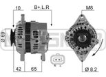 Era 210208A - Alternatore Oe 96 314 258 Per Aveo (T250, T255), Matiz (M200, M250), Spark (M200, M250)