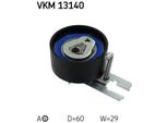 Skf Vkm 13140 Puleggia Tendicinghia, Cinghia Dentata Oe 082988 Compatibile Con Berlingo, C1, C2, C3, C4, C4, C5, Jumpy, Nemo, Xsara, Scudo, C-Max, Fiesta, Focus, Fusion, 2, 3, Mini, Clubman, 1007, 206, 207, 3008, 307, 308, 407, 5008, Bipper, Expert, Partner, Aygo, C30, S40, S80, V50, V70