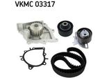 Skf Vkmc 03317 Pompa Dell'acqua + Kit Cinghia Dentata Oe 9400830749 Compatibile Con Jumper, C4, C5, DS4, DS5, Jumpy, Spacetourer, C-Max, Focus, Galaxy, Kuga, Mondeo, S-Max, Vivaro, Zafira, 3008, 308, 5008, 508, Boxer, Expert, Traveller, Proace