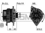 Era 210492A - Alternatore Oe 37300 22600 Per Accent I (X-3), Accent Ii (Lc), Accent Iii (Mc), Coupe (Rd), Coupe (Gk), Elantra (Xd), Getz (Tb), Lantra Ii (J-2), Matrix (Fc), S (Slc), Carens Ii (Fj), Carens Iii (Un), Cerato (Ld), Rio Ii (Jb), Sportage (Je, Km)