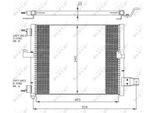 Nrf 35360 - Oe 9760602000 Condensatore Aria Condizionata Per Atos (Mx)