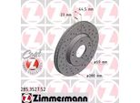 Zimmermann 285.3527.52 - Disco Freno Per Elantra (Md, Ud), Elantra (Ad), I30 (Gd), Veloster (Fs), Ceed (Jd), Pro Ceed (Jd)
