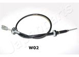 Japanparts GC-W02 - Cavo Frizione Oe 96243488 Per Matiz (M200, M250)