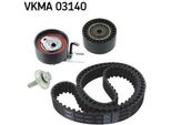 Skf VKMA03140 Kit Cinghia Dentata Oe 0516A3 Compatibile Con Xsara, C1, C2, C3, Nemo, Fiesta, Fusion, 2, 1007, 206, 307, Bipper, Aygo