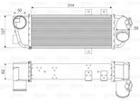 Valeo 818333 - Intercooler Oe 28270 2A611 Per I30 (Fd), Ceed (Ed), Pro Ceed (Ed)