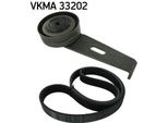 Skf Vkma 33202 - Set Di Cinghie A V Oe 5750 J5 Per Xsara, Zx (N2), 405 Ii, 306