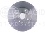 Hella 8DD 355 105-271 - Oe 7700805148 Disco Freno Per Clio I, Clio Ii, Thalia I (Lb)
