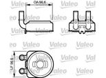 Valeo 817705 - Oe 1103 J2 ÖLküHler FüR Berlingo, C4 (La), C4 I (Lc), C5 I (Dc), C5 I (De), Xsara, 206 Cc (2D), 206 (2A/C), 206 Sw (2E/K), 206 Van, 306, 307, 307 Cc (3B), 307 Sw (3H), 406, 407, 407 Sw (6D, 6E), Partner (5, G)