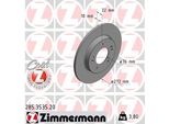 Zimmermann 285.3535.20 - Disco Freno Per I30 (Pd), Ceed (Cd), Proceed (Cd), Xceed (Cd)