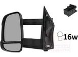 Van Wezel 1651821 - Oe 735424422 Specchio Esterno, Sinistro Per Jumper, Ducato, Boxer