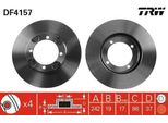 Trw DF4157 - Oe 51712 28000D Disco Freno Per Lantra I (J-1), Lantra Ii (J-2)