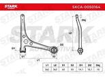 Stark SKCA-0050164 - Braccio Di Controllo Oe 1007602 Per Galaxy (Wgr), Alhambra (7V), Sharan (7M)