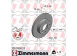 Zimmermann 320.3800.20 - Disco Freno Per I10 (Pa), I10 (Ba, Ia), Picanto (Sa), Picanto (Ta)