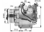 Nrf 32491 - Compressore Aria Condizionata Oe 38800RSRAE020 Per Civic Viii