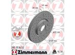 Zimmermann 285.3516.52 - Disco Freno Per Grand Santa Fe, Ix55, Santa Fe Ii (Cm), Santa Fe Iii (Dm), Sorento Ii (Xm), Sorento Iii (Um)