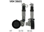 Skf Vkm 38601 - Oe 05080312AA Puleggia Tenditore, Cinghia A V Per Pt Cruiser (Pt)