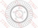 Trw DF6253S - Disco Freno Oe 68032944AA Per Voyager V (Rt), Freemont