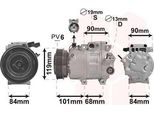 Van Wezel Compressore Aria Condizionata 8200K237 Per Hyundai Santa FÉ Ii (Cm)