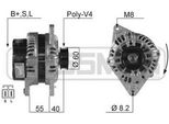 Era 210283A - Alternatore Oe 37300 22200 Per Accent I (X-3), Coupé (Rd), Elantra (Xd), Lantra Ii (J-2)