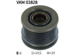 Skf VKM03828 Ruota Libera Alternatore Oe 6111550315 Compatibile Con Vito, Sprinter, Pt Cruiser, Classe C, Classe E, Classe V, Viano