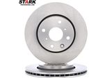 Stark SKBD-0020051 - Oe LK3501124 Bremsscheibe, Vorderachse FüR C1 (Pm, Pn), C1 Ii (Pa, Ps), 108, Aygo (B1), Aygo (B4)