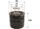 Valeo 586055 - Filtro Olio Oe 1109AS Per Jumper, Ducato, Boxer
