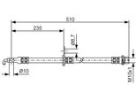 Bosch 1 987 476 355 - Tubo Freno Oe 4806 E2 Per C1 (Pm, Pn), Aygo (B1)