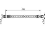 Bosch 1 987 476 178 - Tubo Freno Oe 4806 86 Per Berlingo, Xsara, Partner (5, G)