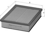 Mahle Lx 1078 - Filtro Aria Oe 46531039 Per Multipla
