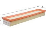 Mahle Lx 1745 - Filtro Aria Oe 1444FE Per Berlingo, C4 (La), C4 I (Lc), Xsara, 206 Cc (2D), 206 (2A/C), 206 (2E/K), 206 Sw (2E/K), 307, 307 Cc (3B), 307 Sw (3H), 308 I, 308 Sw I, Partner, Partner Tepee