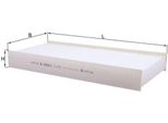 Mahle La 412 - Filtro Aria Abitacolo Oe 6447YK Per Jumpy (VF7), Scudo, Expert (Vf), Expert Tepee (VF3X)