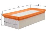 Mahle Lx 3456 - Oe 1612889480 Luftfilter FüR DS3, C4 Cactus, C3 Iii (Sx), C3 Ii (Sc), C3 Aircross Ii (2C, 2R), C3 Aircross Ii (2C, 2R), C-Elysee (Dd), Crossland X, Corsa F, 308 Ii, 301, 208 Ii (U), 208 I (Ca, Cc), 2008 I (Cu)