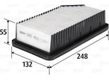 Valeo 585463 - Filtro Aria Oe 28113 1W000 Per Rio Iii (Ub)