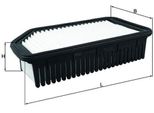Mahle Lx 4083 - Filtro Aria Oe 281101W000 Per Rio Iii (Ub)