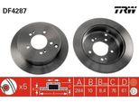 Trw DF4287 - Disco Freno Oe 58411 2Y300 Per Ix35, Santa Fe I (Sm), Tucson (Jm), Sportage (Je, Km), Sportage (Sl)