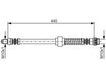 Bosch 1 987 476 651 - Tubo Freno Oe 4806 E9 Per Berlingo, C2 (Jm), C2 Enterprise (Jg), C3 I (Fc, Fn), Xsara, Zx (N2), 1007 (Km), Partner (5, G)