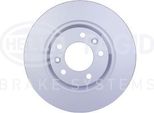 Hella 8DD 355 110-801 - Oe 1618861880 Disco Freno Per C5 Iii (Rd), C5 Iii (Rw), 407, 407 Sw (6D, 6E), 508 (8D), 508 (8E), 607 (9D, 9U), Rcz