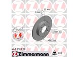 Zimmermann 440.3107.20 - Disco Freno Per Berlingo, C2 (Jm), C3 I (Fc, Fn), C3 Ii (Sc), C4 I (Lc), C3 Pluriel (Hb), C4 (La), Xsara, 1007 (Km), 307, 307 Cc (3B), 307 Sw (3H), Partner (5, G)