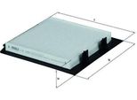 Mahle La 288 - Filtro Aria Abitacolo Oe BTR8037 Per Range Rover Ii (P38A)