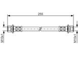 Bosch 1 987 476 457 - Tubo Freno Oe 4806 F6 Per C1 (Pm, Pn), Aygo (B1)