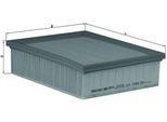 Mahle Lx 1765 - Filtro Aria Oe 1427L0 Per C4 G-Picasso I (Ua), C4 I (Lc), C4 Picasso I (Ud), Xsara, 307, 307 Cc (3B), 307 Sw (3H), 308 I
