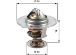 Gates TH47685G1 Termostato, Liquido Di Raffreddamento Oe 2550027000 Compatibile Con Sportage, Rio, Proceed, Picanto, Magentis, Cerato, Ceed, Carens, Tucson, Trajet, Sonata, Santa Fe, Matrix, I30, Highway, Grandeur, Getz, Elantra, Accent