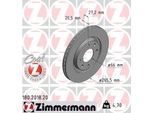 Zimmermann 180.2018.20 - Disco Freno Per Berlingo, Xsara, Zx (N2), 206 Cc (2D), 206 (2A/C), 206 (2E/K), 306, 405 Ii, Partner (5, G)