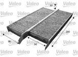 Valeo 715555 Filtro Aria Abitacolo Oe 1616959180 Compatibile Con Berlingo, C4, C5, DS5, Jumpy, Spacetourer, Combo, Grandland, Vivaro, Zafira, 3008, 5008, Expert, Partner, Rifter, Traveller, Proace