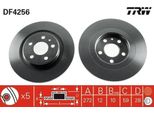 Trw DF4256 - Disco Freno Oe 4246 P4 Per C8 (Ea, Eb), Ulysse, 807 (Eb)