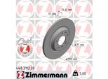 Zimmermann 440.3112.20 - Disco Freno Per C5 Iii (Rd), C5 Iii (Rw), 407, 407 Sw (6D, 6E), 508 (8D), 508 (8E), 607 (9D, 9U), Rcz