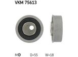 Skf Vkm 75613 - Puleggia Tenditore Oe 6000608170, Cinghia Di Distribuzione Per Santa Fe I (Sm), Sonata Iii (Y-3), Sonata Iv (Ef), Sonata V (Nf), Carens Ii (Fj), Magentis, Sorento I (Jc)