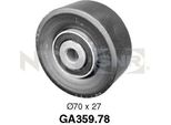 Snr GA359.78 - Oe 5751 51 Puleggia Tenditore, Cinghia A V Per Xsara, 206 Cc (2D), 206 (2A/C), 206 Sw (2E/K), 206 Van, 306, 406, 605 (6B), 806 (221)