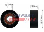 Fast FT44534 Rullo Tenditore, Cinghia Trapezoidale Dentata Oe 1613840080 Compatibile Con Partner, Expert, Boxer, 307, 306, 206, Scudo, Ducato, Xsara, Jumpy, Jumper, Berlingo